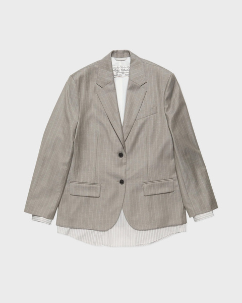 Blazer Layered Suit Grey 1