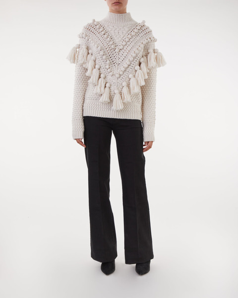 Tröja Kaleidoscope Crochet Creme 1 (S-M) 2