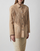 STAND STUDIO Jacket Estee Fringe  Sand 40