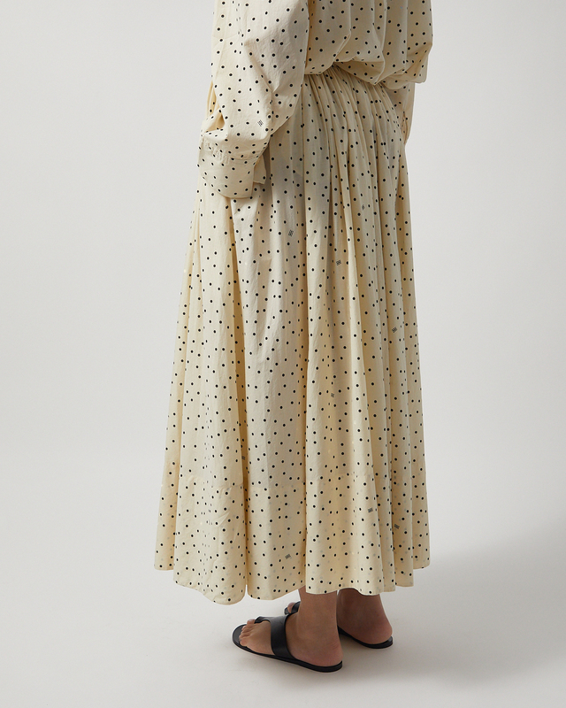 By Malene Birger Skirt Pheo Creme/svart 34