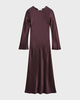 By Malene Birger Dress Parisa Aubergine 42
