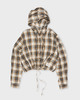 Acne Studios Overshirt Check Flannel Beige/svart 40