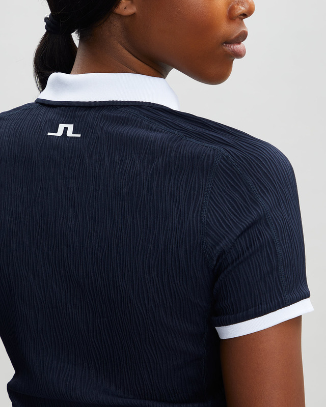J Lindeberg Topp Izara Polo Navy XL