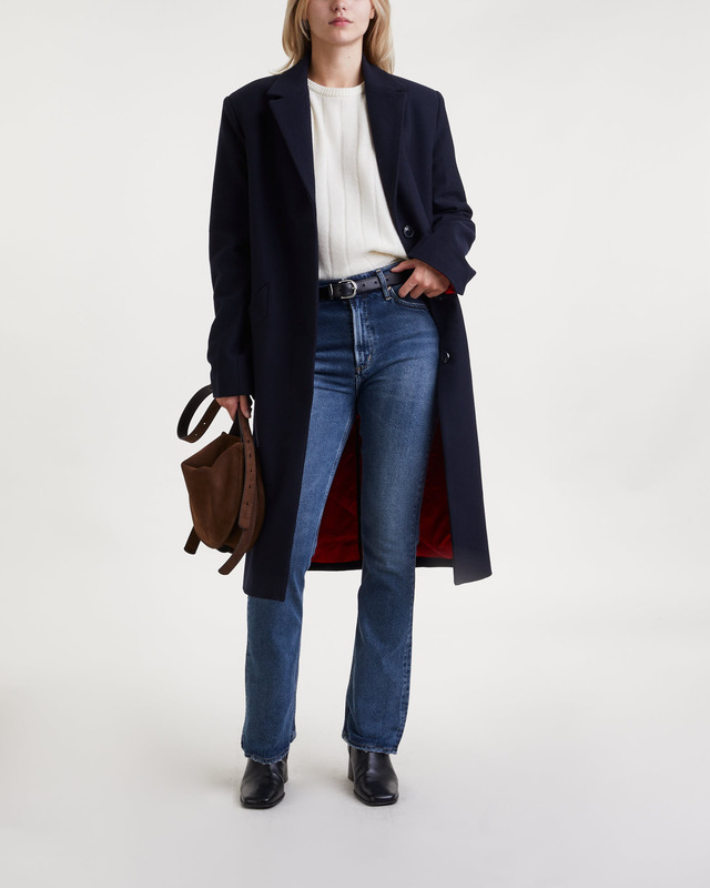 Zadig&Voltaire Coat Marly Lainage Mörkblå M