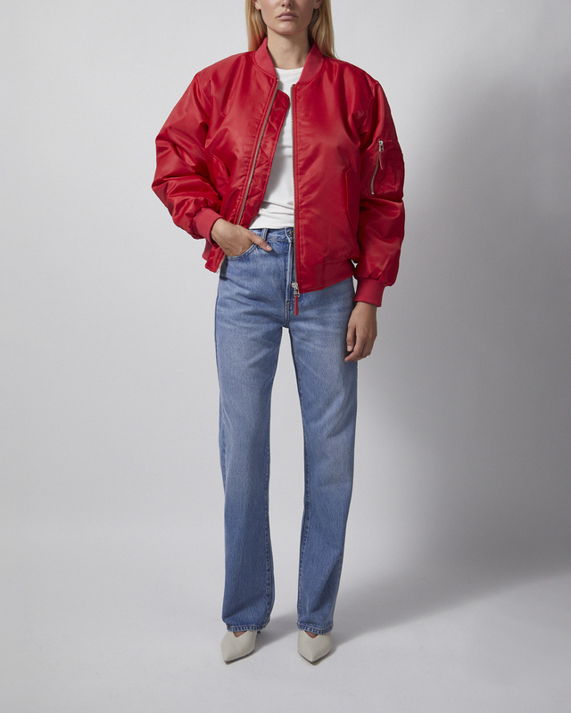 ANINE BING Bomberjacka Leon Tango Red XS