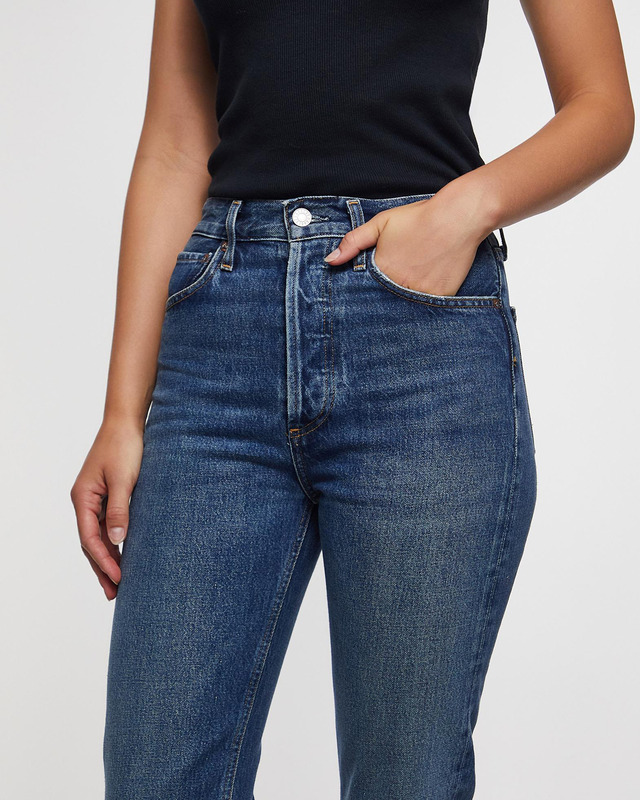 AGOLDE 90's Pinch Waist H/R Straight Rang Dark indigo 27