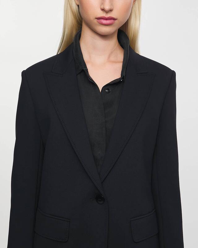 Max Mara Studio Kavaj Caprara Svart IT 44 (EUR 38)