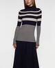 Moncler Tröja Turtleneck Wool  Mörkblå XS