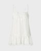 Leoní Top Iris Lace-Trimmed  White 34