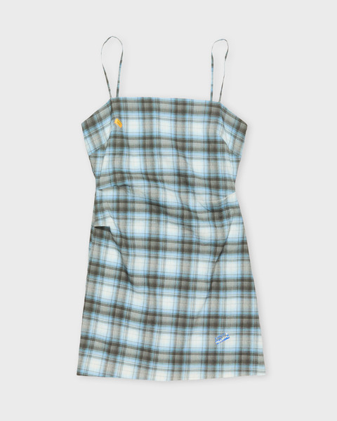 Dress Strap Check Mini Svart/blå 1