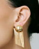 Pearl Octopuss.y Earrings Medusa Studs Gold ONESIZE