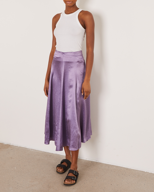 Vince Skirt Paneled Slip  Purple US 6 (EUR 38)