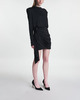 Magda Butrym Dress Long Sleeve Mini  Black FR 38 (EUR 36)