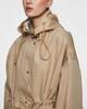Moncler Jacka Gaillon Short Parka Ljusbeige MONCLER 2 (M)