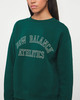 New Balance Sweater Graphic Fleece Crew Grön S