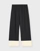 By Malene Birger Trousers Mirabello Black/White 38