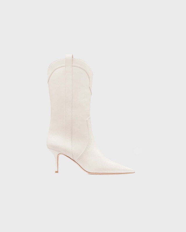 Paris Texas Boots Paloma Mid Calf 75 Vanilla EUR 39