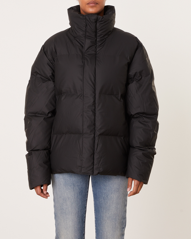 rain puffer jacket