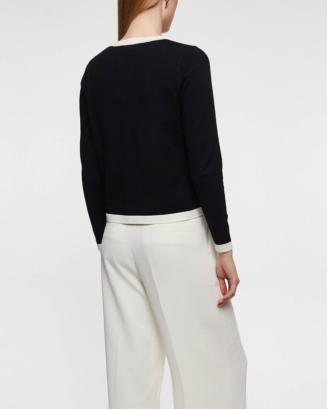Andiata Cardigan Charlott  Black/White M