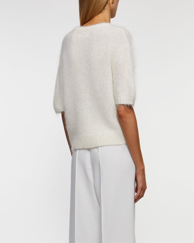 Wakakuu Icons Sweater Serena Fluffy Knit Creme M