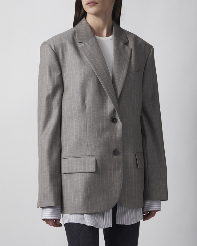 Acne Studios Blazer Layered Suit Grey 34