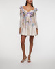 Zimmermann Klänning Dawning Puff Sleeve Mini Multicolor 1 (S-M)