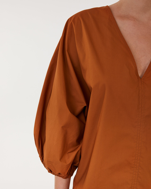 By Malene Birger Blouse Shirt Piamontes Caramel cafe 40