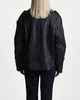 Acne Studios Jacket Crinkle Leather Biker Svart 34