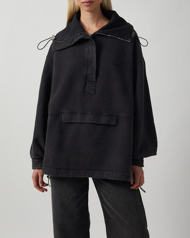 The Attico Jacka Blouson Fleece Faded black IT 38 (EUR 34)