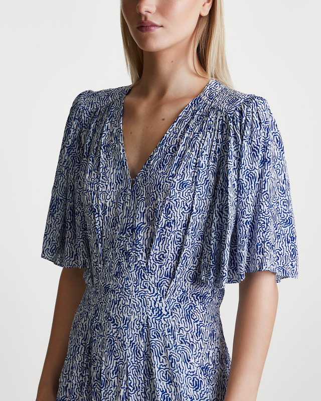 Isabel Marant Étoile Klänning Vedolia Blå FR 42 (EUR 40)