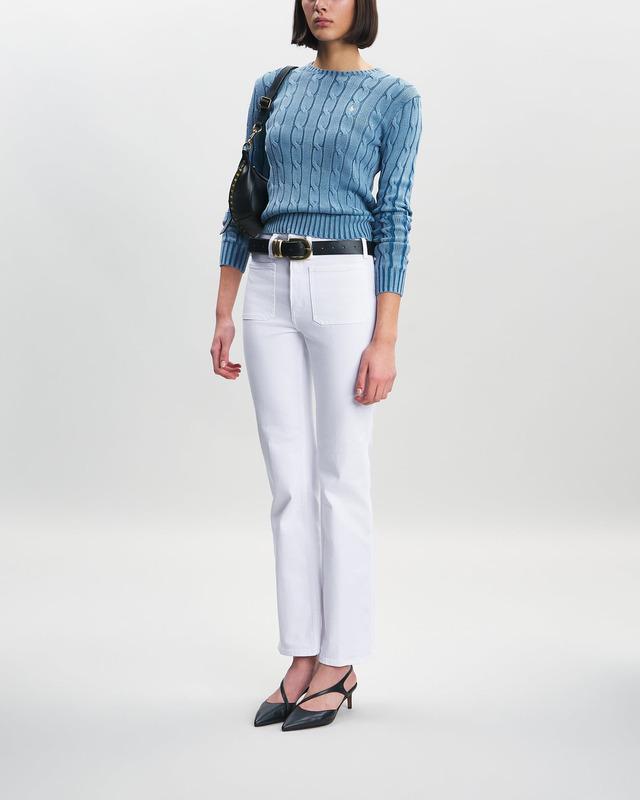 Polo Ralph Lauren Sweater Julianna Long Sleeve Pullover Indigo XS