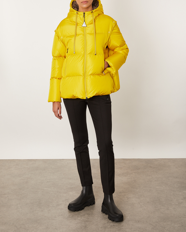 moncler yellow jacket