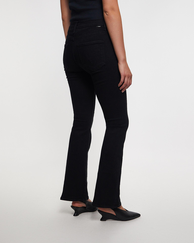 Mother Denim Jeans The Weekender Black 28