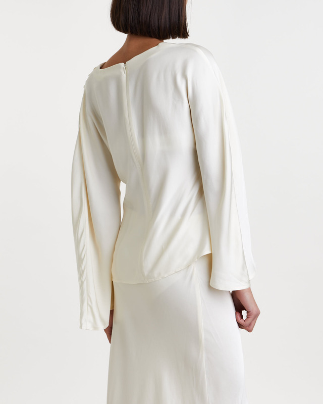Malina Blouse Mackenzie Wide Sleeve Vanilla XS