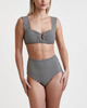 By Malene Birger Bikinitopp Belira Svart/vit XL