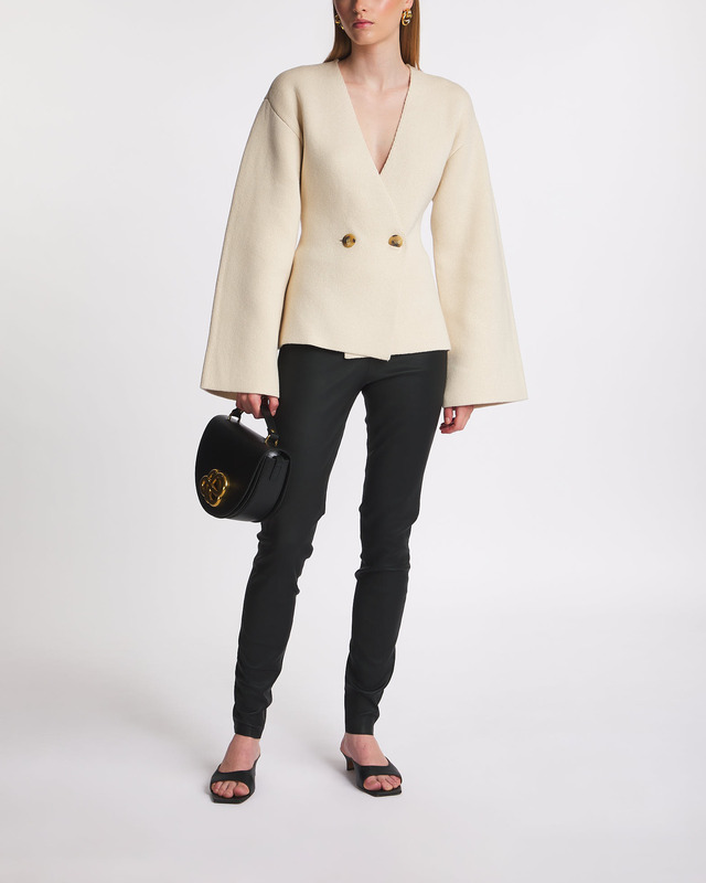 By Malene Birger Cardigan Tinley Knit White S