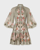 Zimmermann Dress Lexi Billow Mini Sage 0 (XS-S)