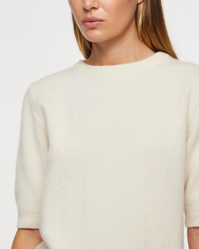 Wakakuu Icons Top London Wool Cashmere Creme S