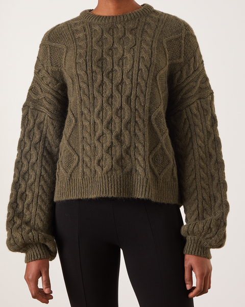Sweater Irina Olivgrön 1
