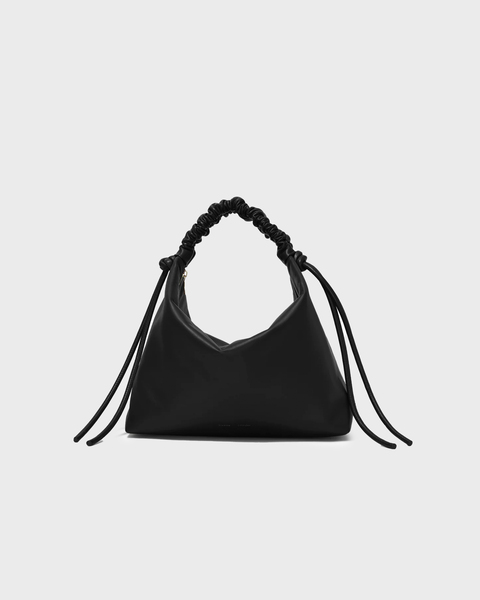 Bag Medium Drawstring Shoulder Black ONESIZE 1