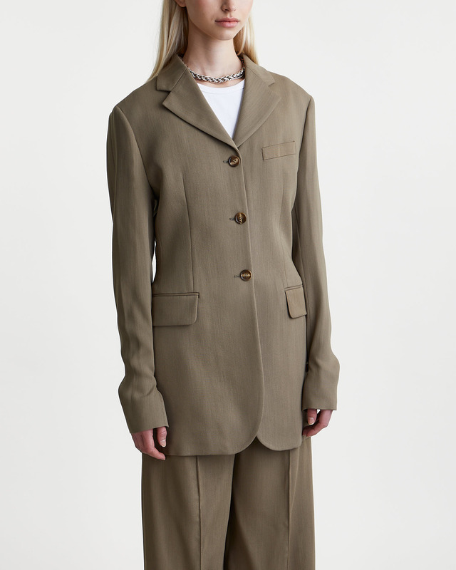 Acne Studios Kavaj Single Breasted Mud 38
