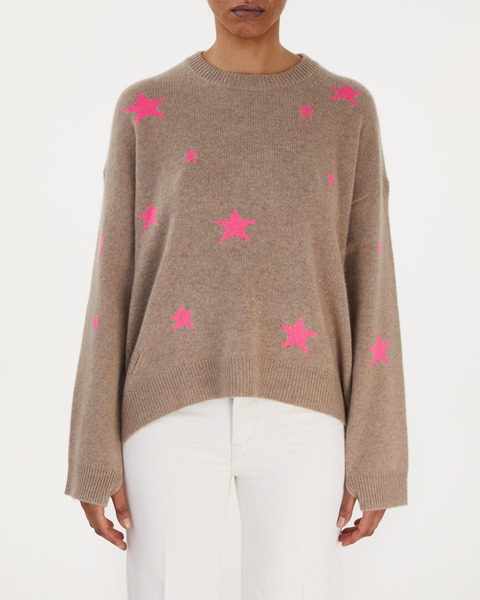 Sweater Markus Stars Camel 1