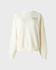 New Balance Sweatshirt Linear Heritage Fleece Crew White S