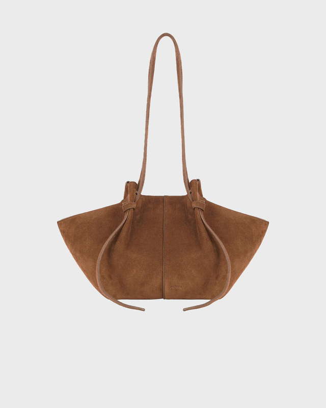YUZEFI Mochi Suede Bag  Cognac ONESIZE