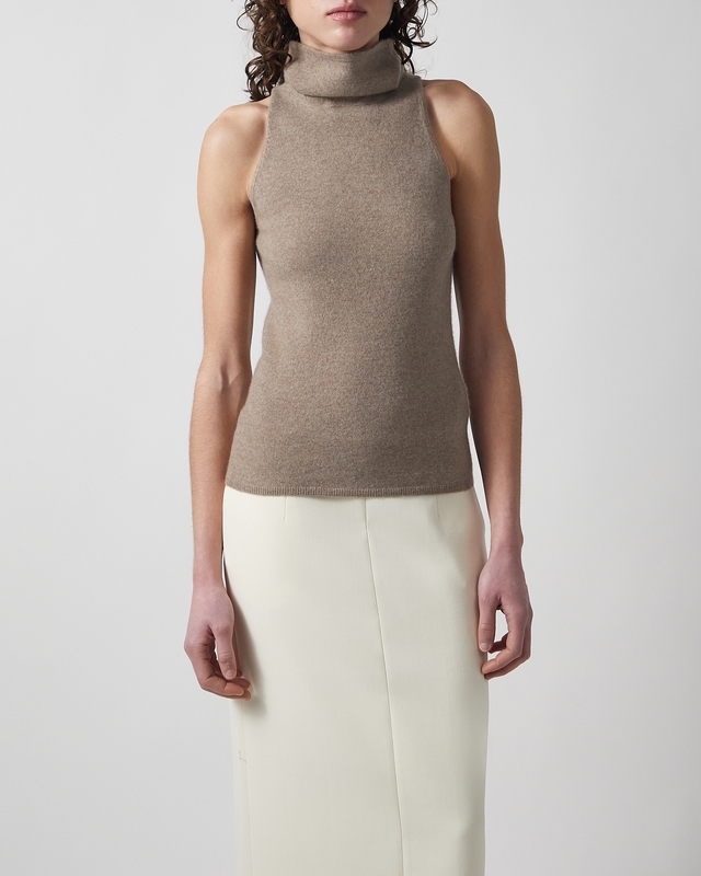 Almada Label  Top Vida Cashmere Nougat XS