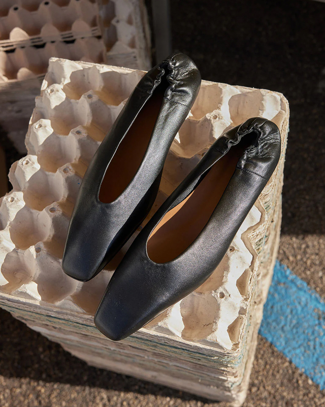 ATP Atelier Ballerina Moena Black Nappa  Black EUR 41