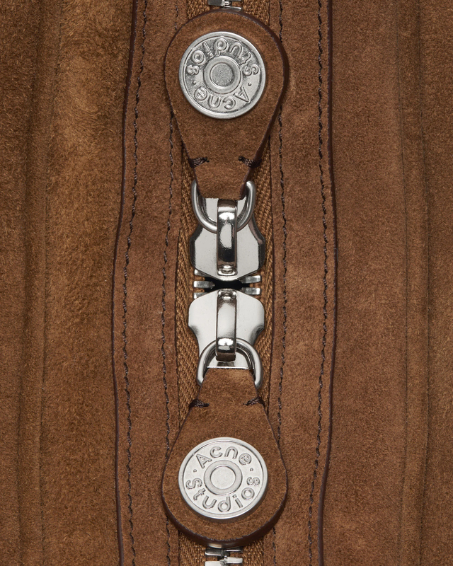 Acne Studios Väska Camero Party Suede Cognac ONESIZE