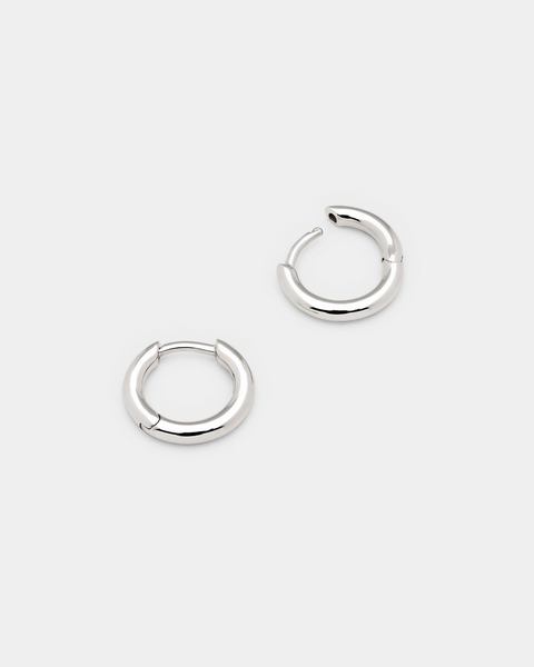Earrings Classic Hoop Small Silver 1