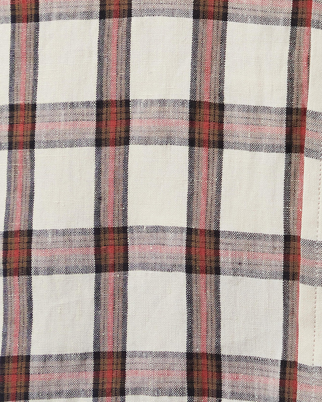 RÓHE Skjorta Oversized Check Röd 36