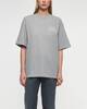 ANINE BING T-Shirt Myers Serif NY Grey melange L
